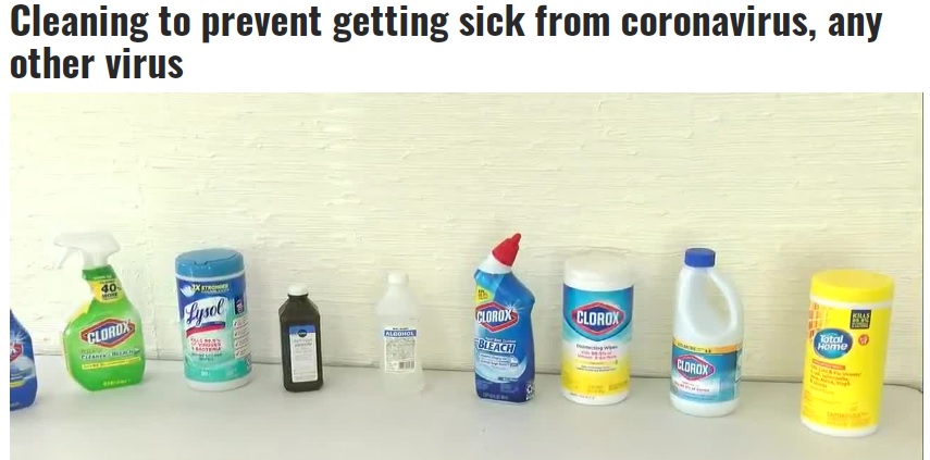 Coronavirus Cleaning